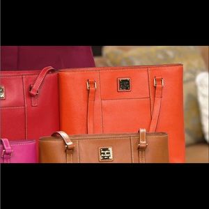 Dooney & bourke saffiano leather Lexington shopper tote handbag purse bag  NWT